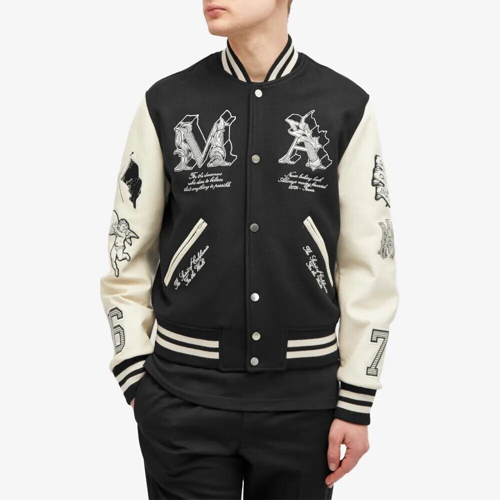 

Университетская куртка Amiri MA Angel, черный