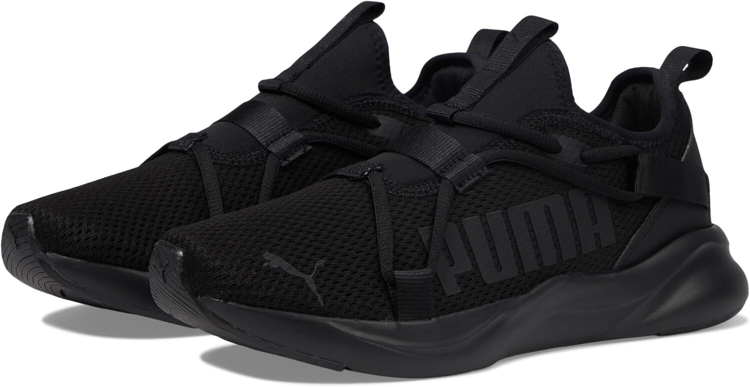 

Кроссовки Softride Rift Slip-On Bold PUMA, цвет Puma Black/Puma Black/Puma Black