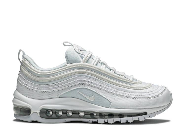 

Кроссовки Nike AIR MAX 97 GS 'WHITE METALLIC SILVER', белый