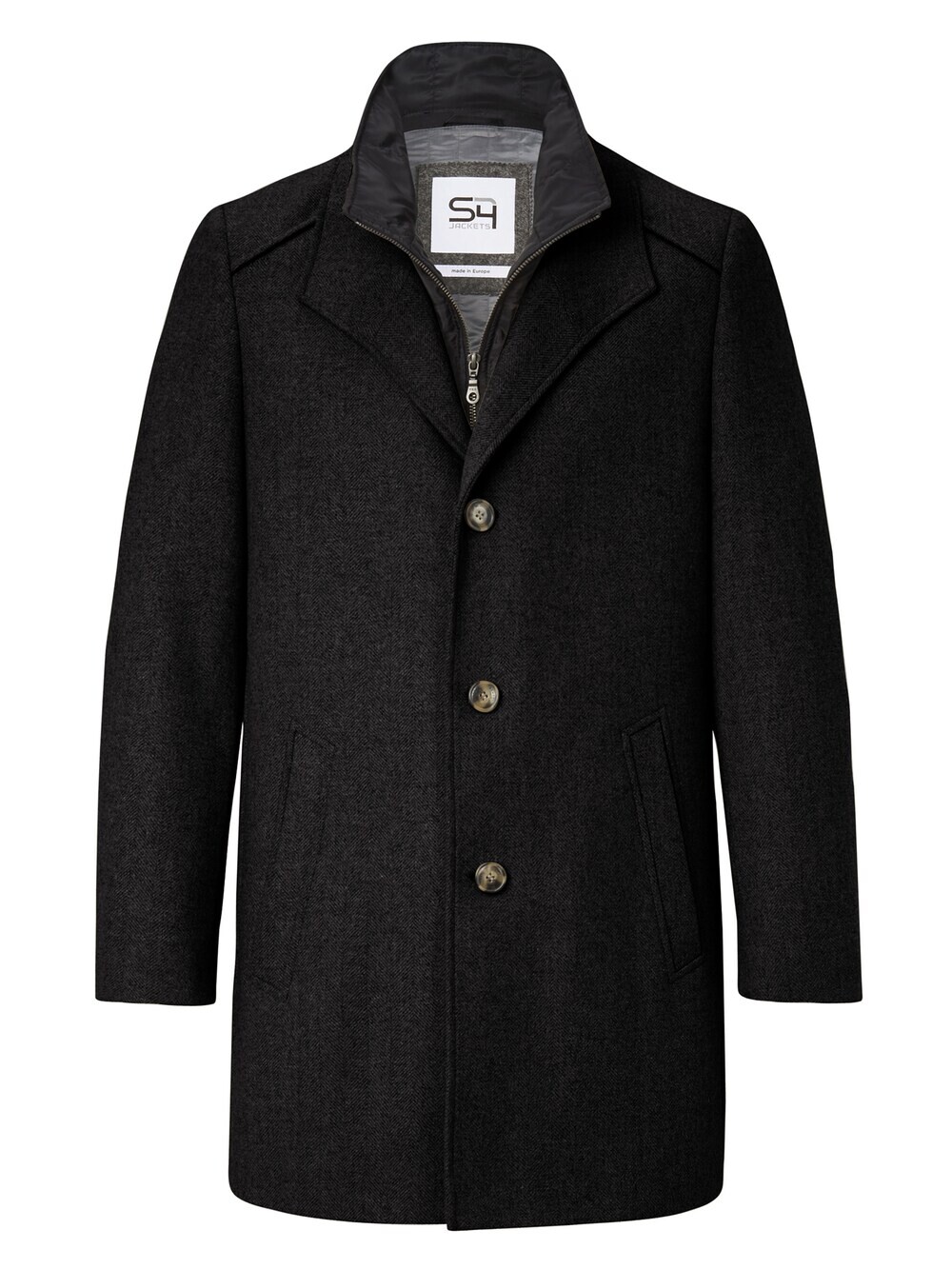 

Зимнее пальто S4 Jackets, черный