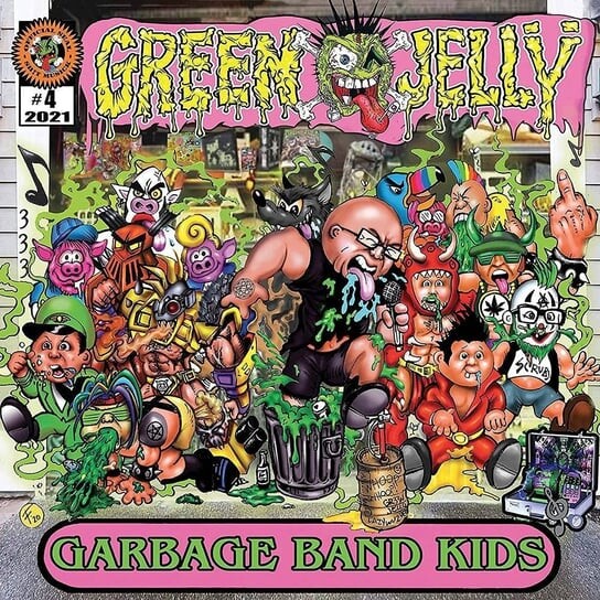

Виниловая пластинка Green Jelly - Garbage Band Kids (Green Vinyl)