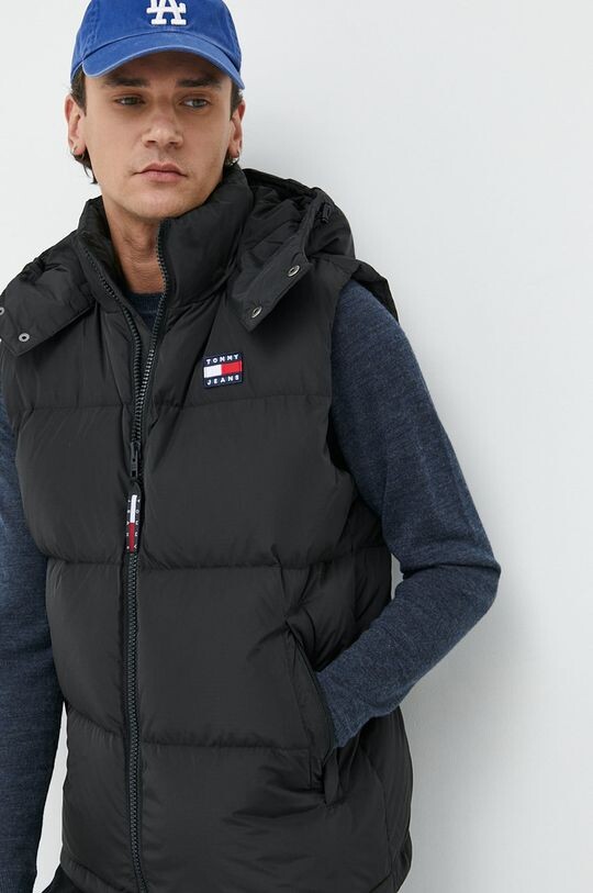 

Пуховик Tommy Jeans, черный