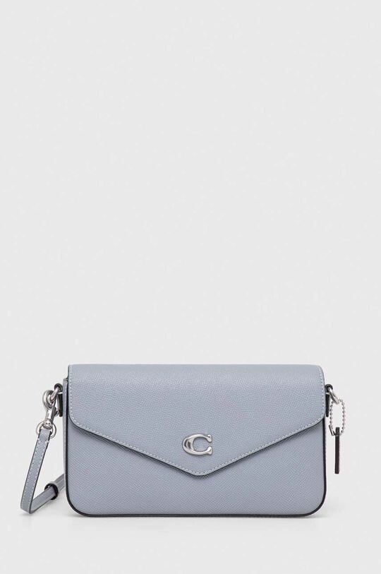 

Кожаная сумочка Coach, серый