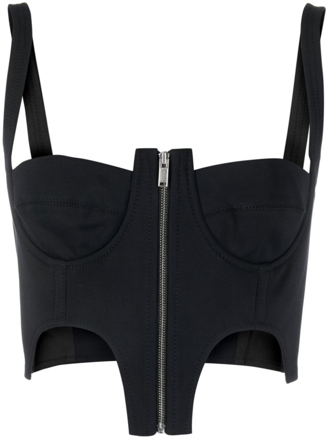 

Dion Lee топ-бюстье с вырезами, черный