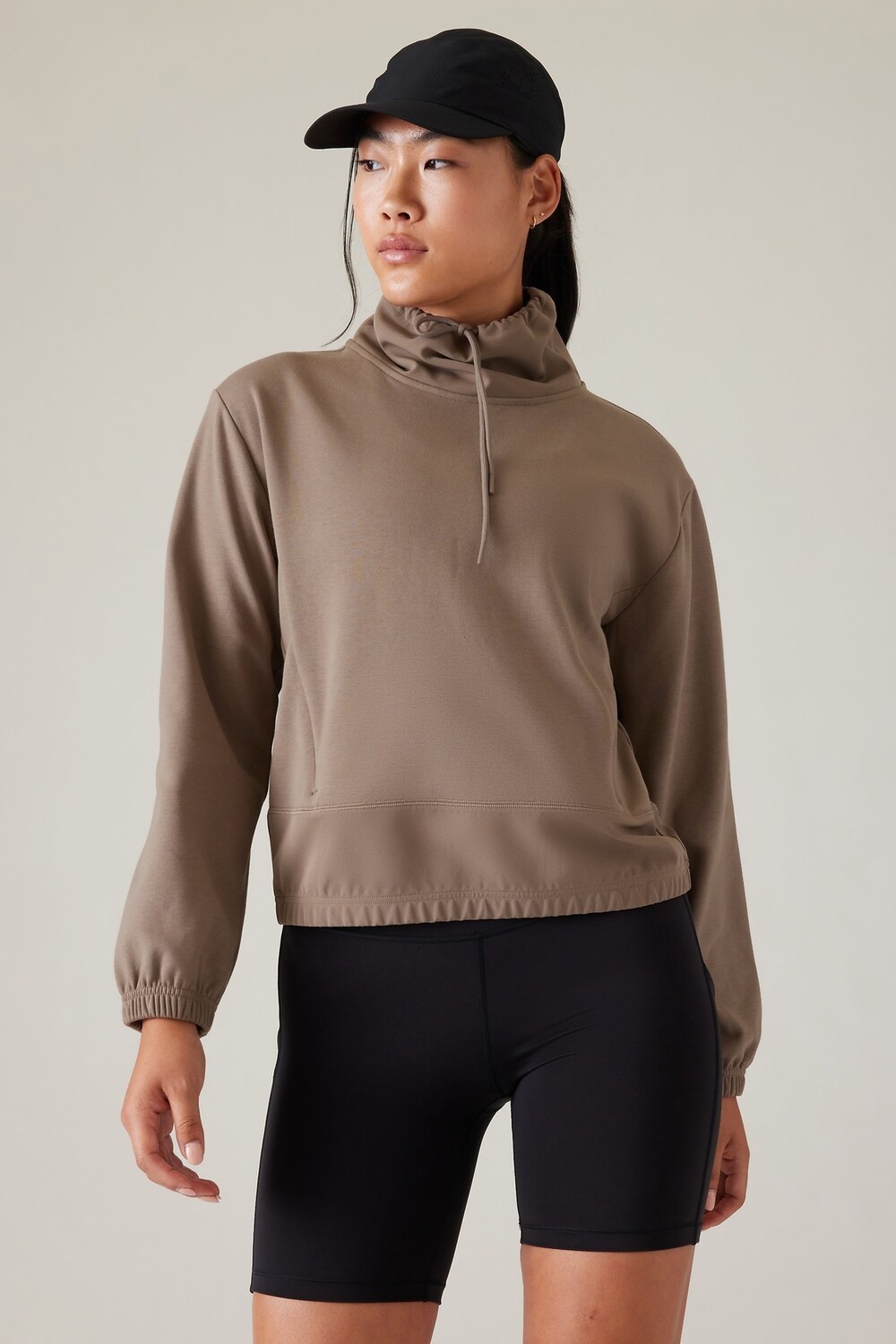 

Триумф Гибрид с широким воротником Athleta, серый
