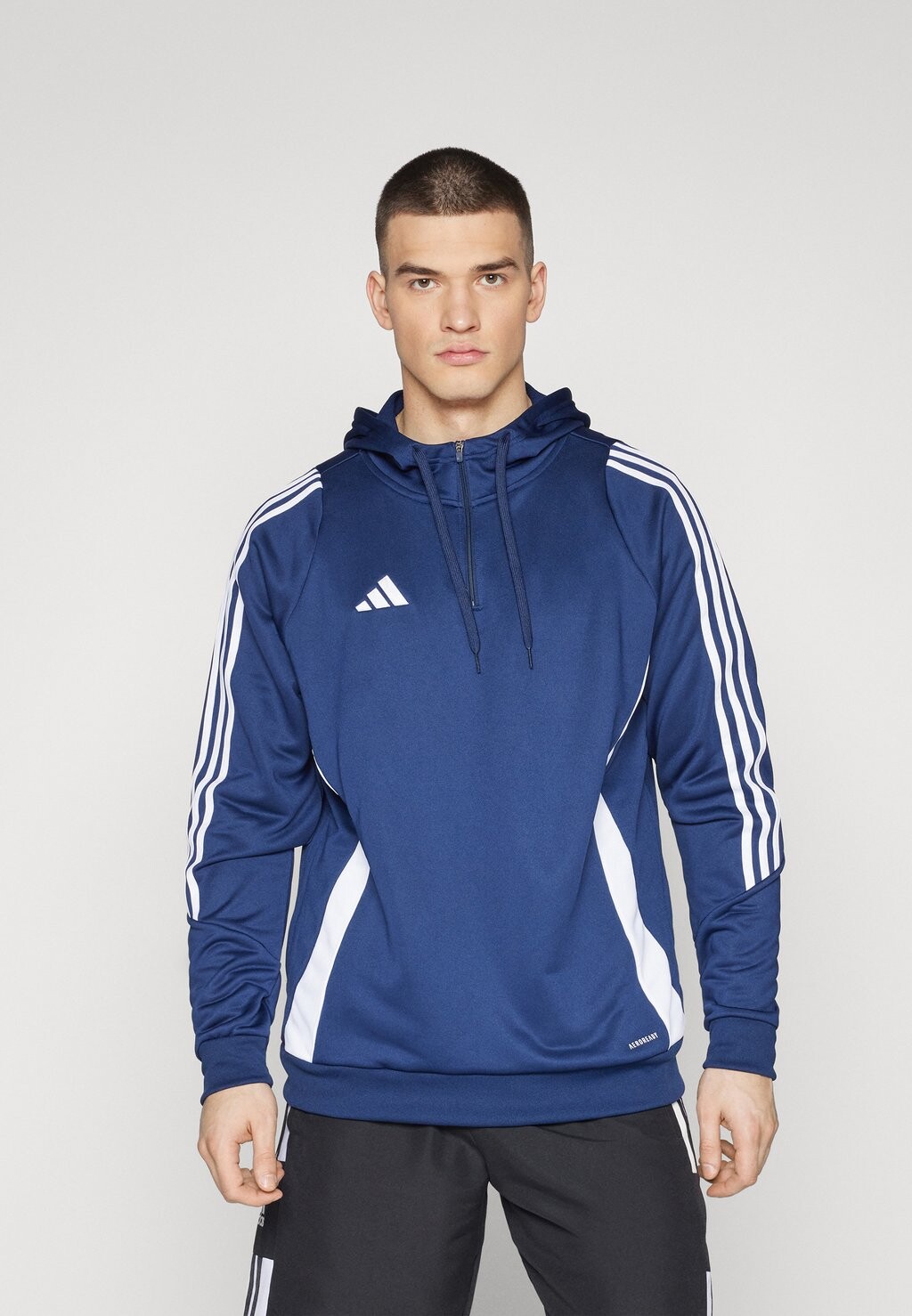 

Толстовка TIRO TRAINING HOODIE adidas Performance, цвет team navy blue/white