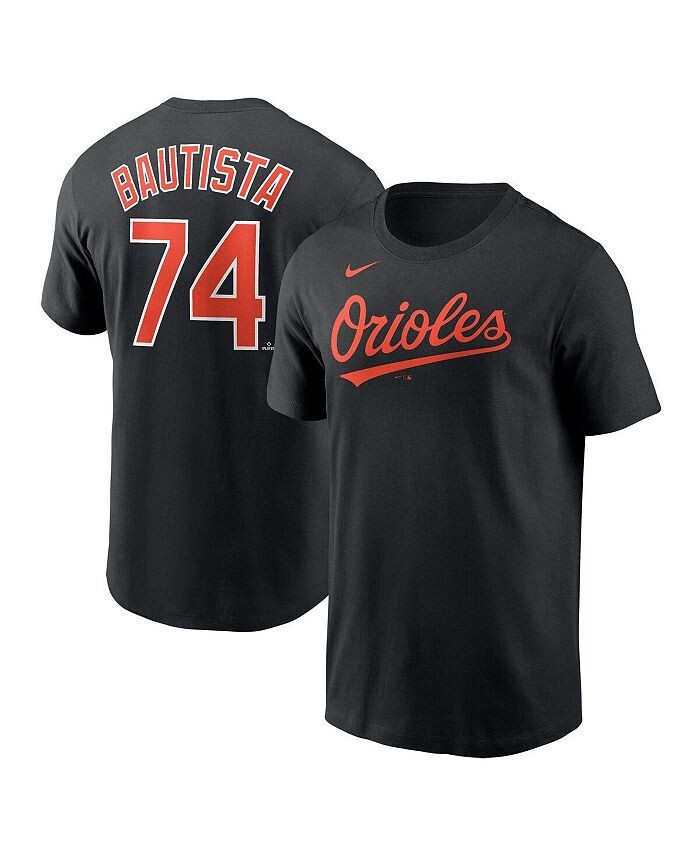 

Мужская черная футболка Felix Bautista Baltimore Orioles с именем и номером игрока Nike, черный