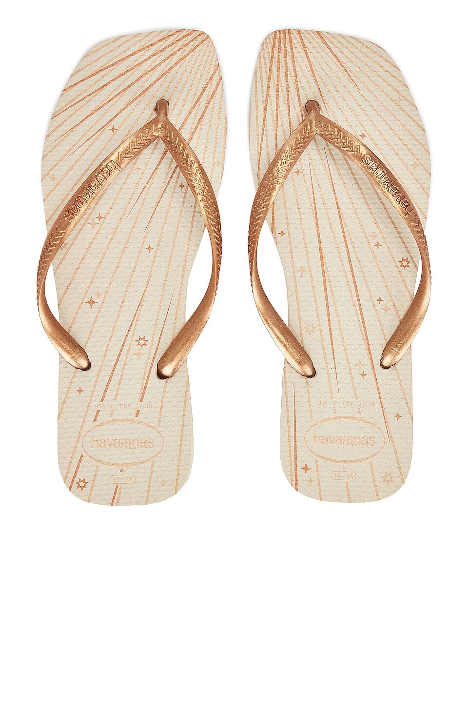 

Шлепанцы Havaianas Slim Squared, цвет Fireworks