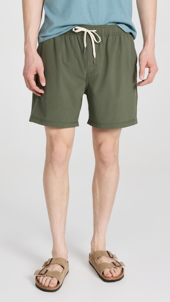 

Шорты Fair Harbor The One 6" Lined, оливковый