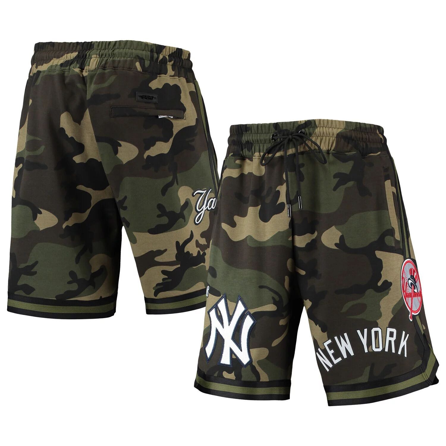 

Мужские шорты Pro Standard с камуфляжным принтом New York Yankees Team