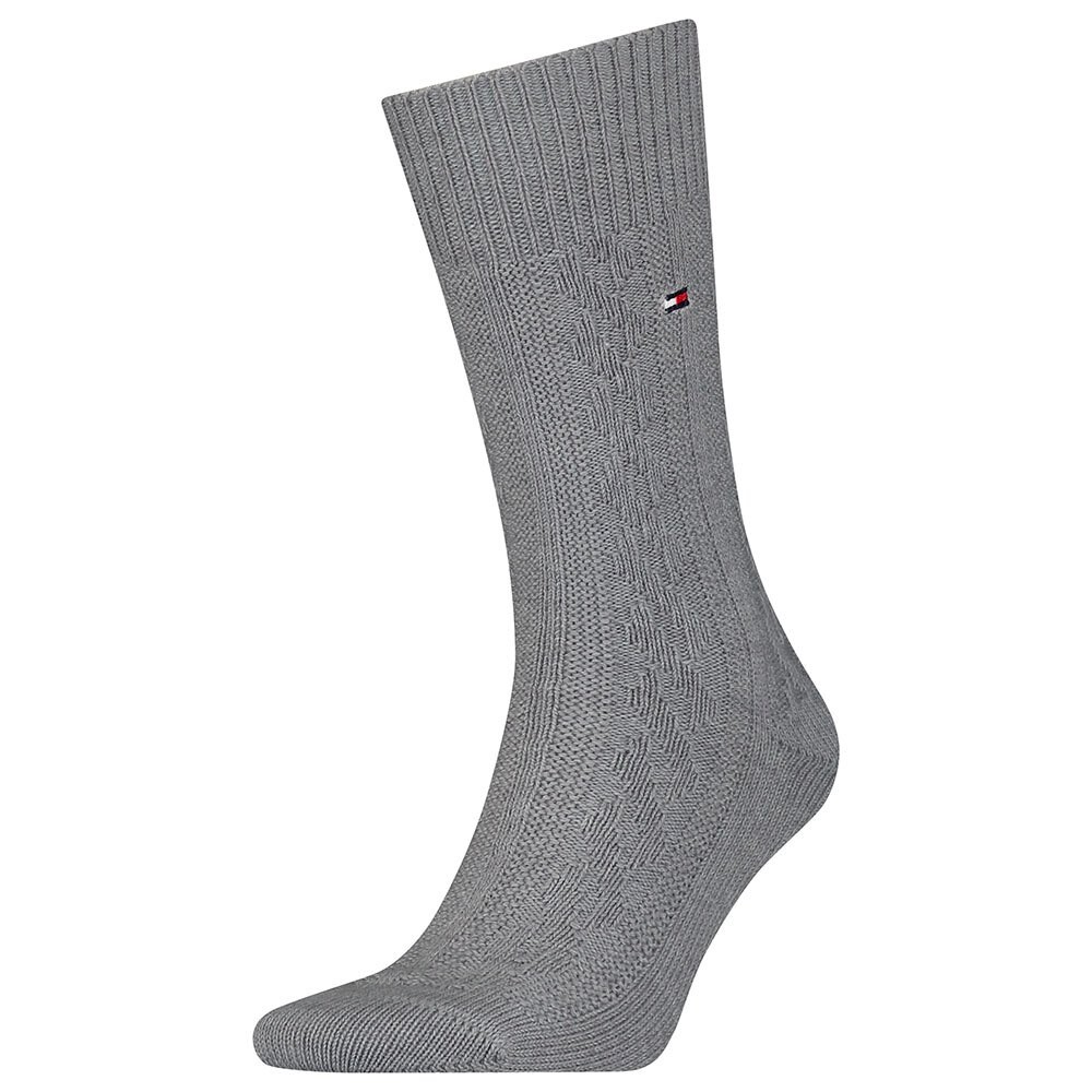 

Носки Tommy Hilfiger Cable Wool, серый