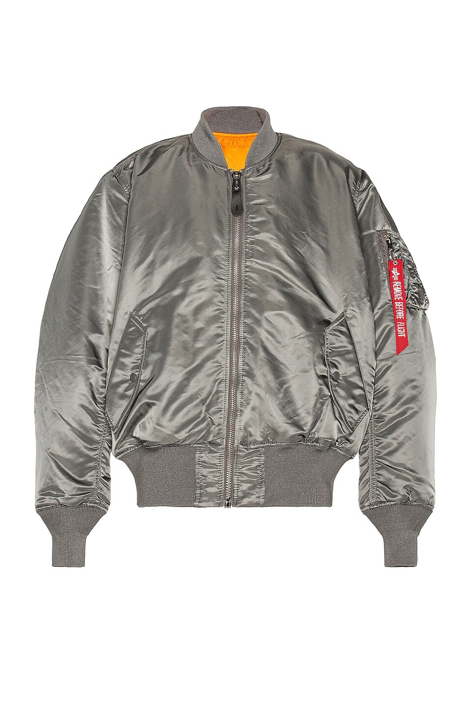 

Куртка ALPHA INDUSTRIES MA-1 Flight, цвет Gunmetal