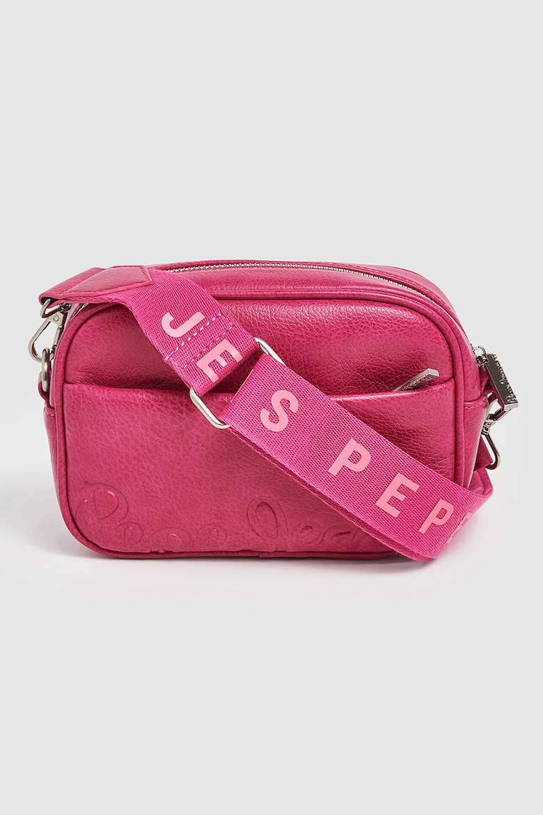Сумка Briana из экокожи Pepe Jeans London, розовый сумка elsie quincy из экокожи и бумаги pepe jeans london коричневый