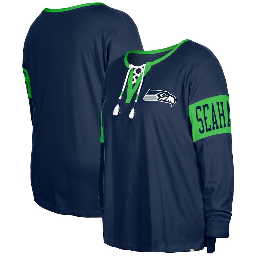 

Футболка с длинным рукавом New Era Seattle Seahawks, нави