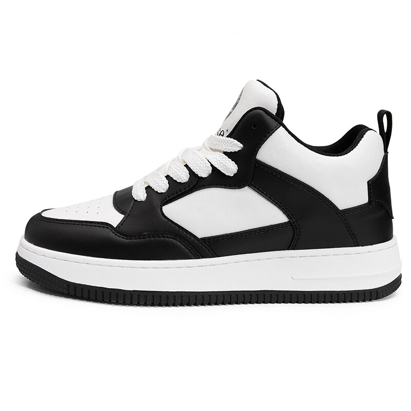 

Кроссовки Loz Skateboarding Shoes Unisex Low-top White, белый/черный