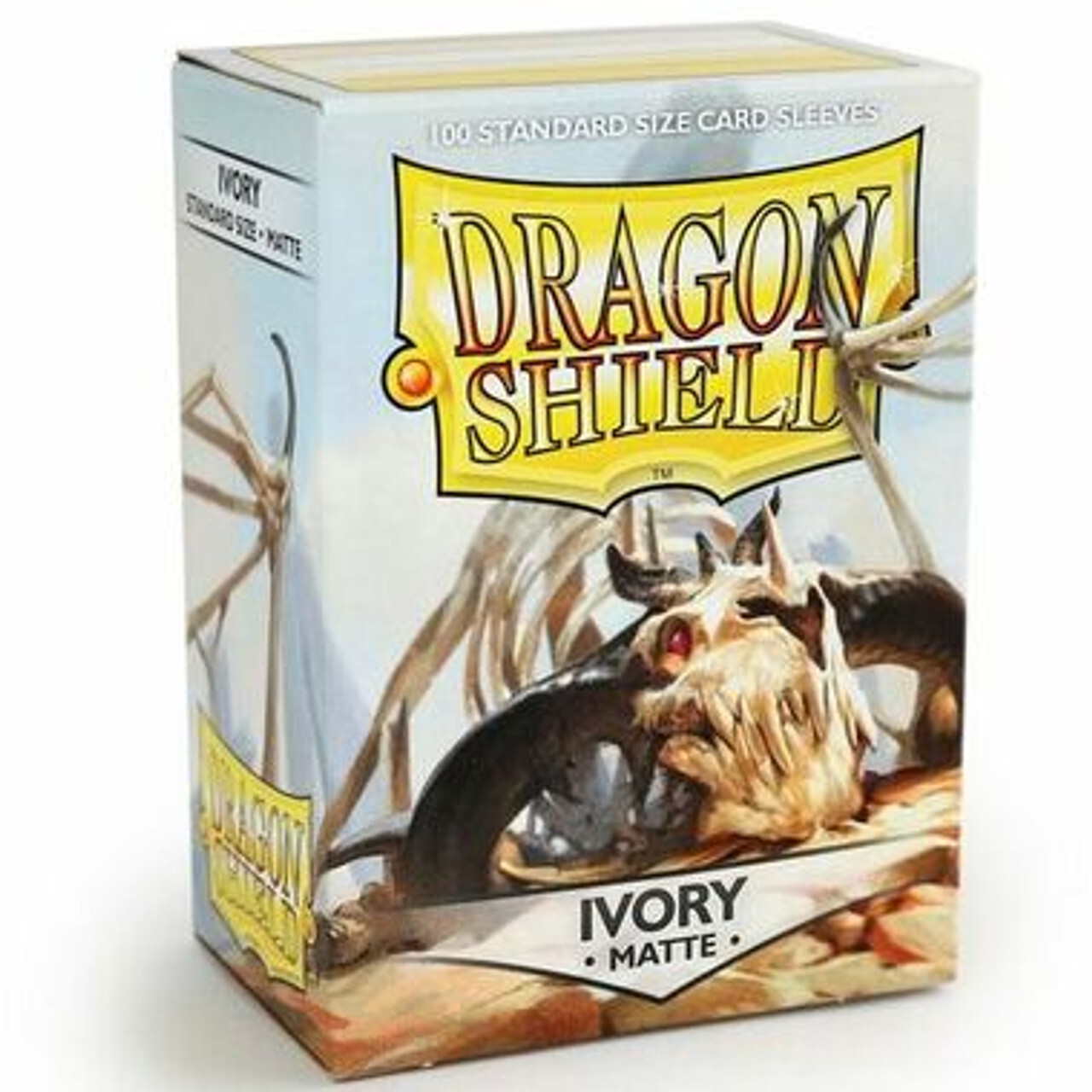 

Аксессуары Dragon Shield Matte Ivory Standard Size Card Sleeves (100ct)