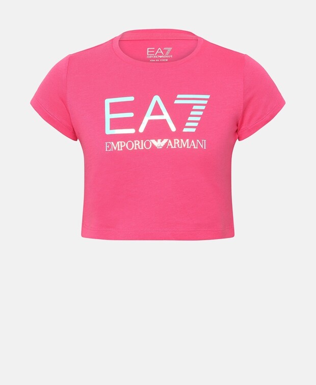 

Футболка EA7 Emporio Armani, пурпурный