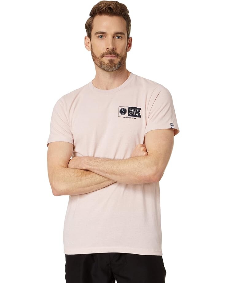

Футболка Salty Crew Alpha Standard Short Sleeve Tee, цвет Lavender Heather