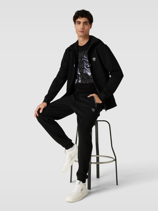 

Спортивные брюки с боковыми карманами EA7 Emporio Armani, черный