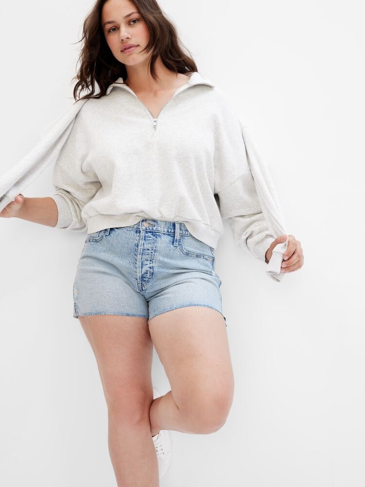 

Стандартные джинсовые шорты Gap, синий