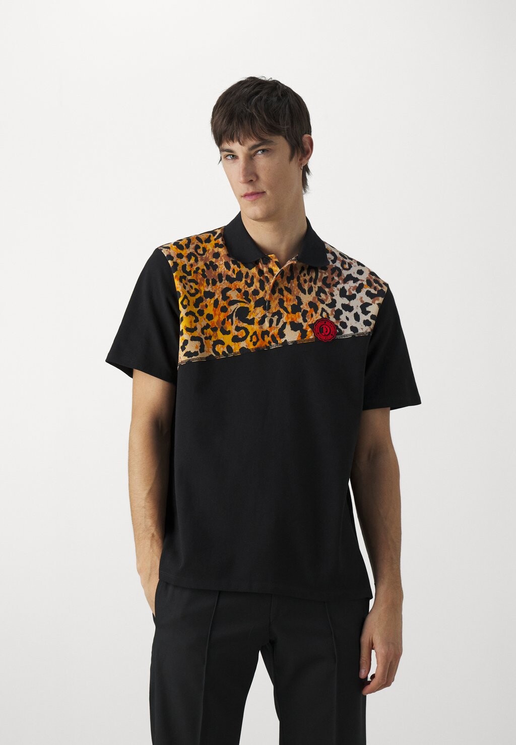 

Поло Cut Just Cavalli, черный