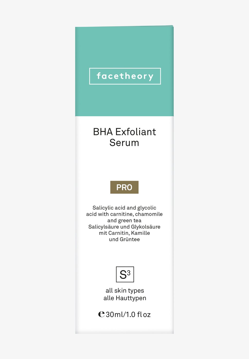 Сыворотка Bha Exfoliant Serum Pro facetheory