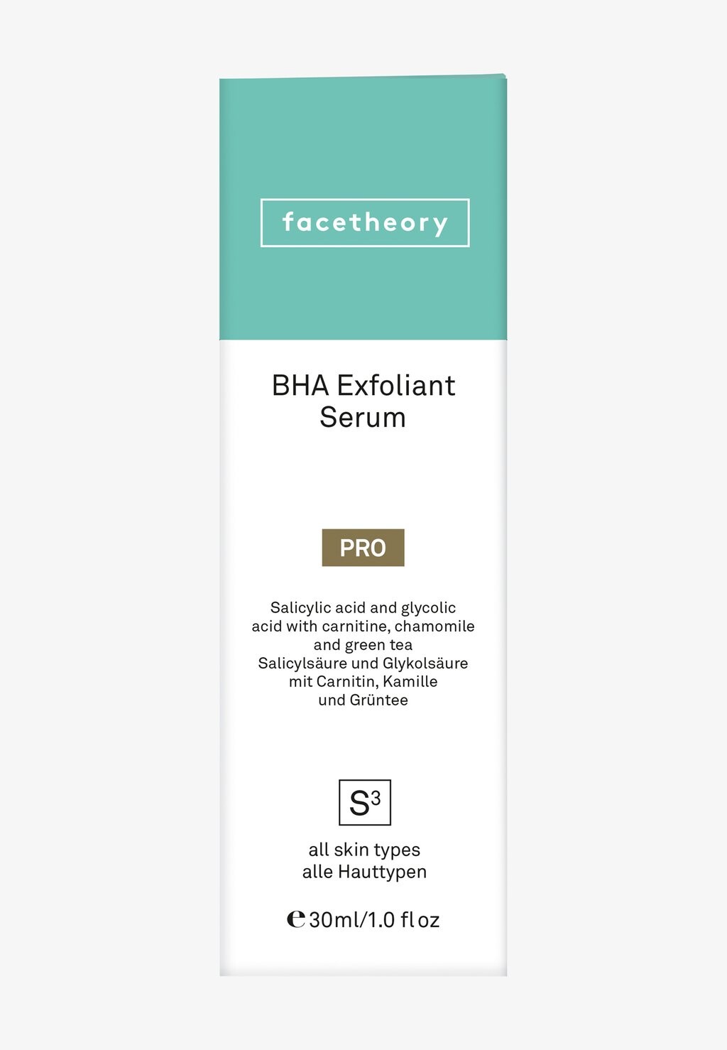 Сыворотка Bha Exfoliant Serum Pro facetheory