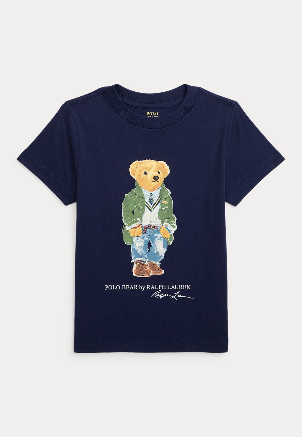 

Футболка с принтом Polo Ralph Lauren, цвет newport navy