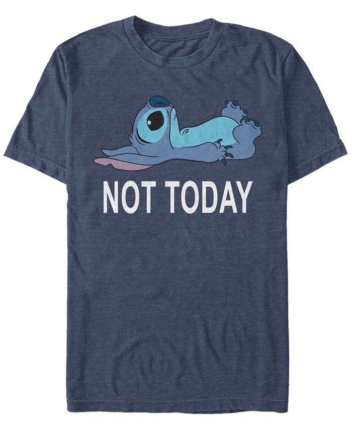 Мужская футболка Not Today с коротким рукавом Fifth Sun, синий мужская футболка с коротким рукавом eeyore not morning fifth sun синий