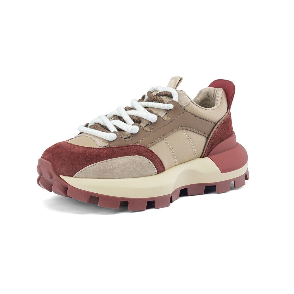 

Кроссовки D:FUSE SCANDINAVIA Lifestyle Shoes Women's Low-top, бежевый/красный