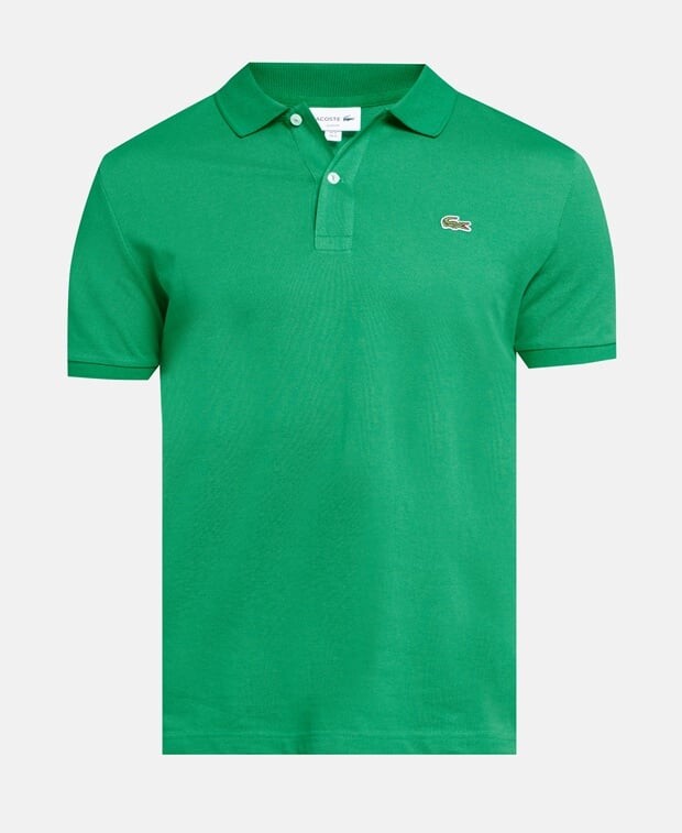 

Рубашка-поло из пике Lacoste, зеленый