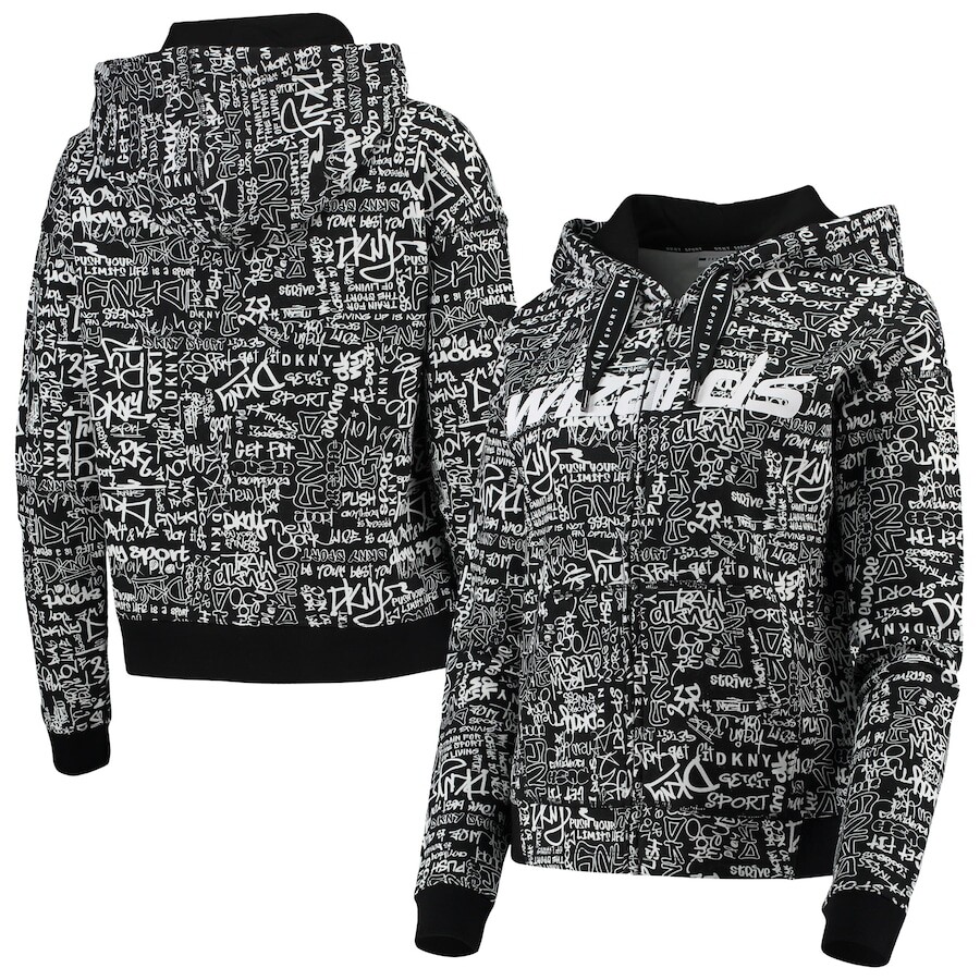 

Толстовка на молнии DKNY Sport Washington Wizards, черный
