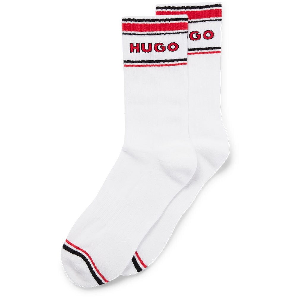 

Носки HUGO Qs Varsity Cc 10249500 01 2 шт, белый
