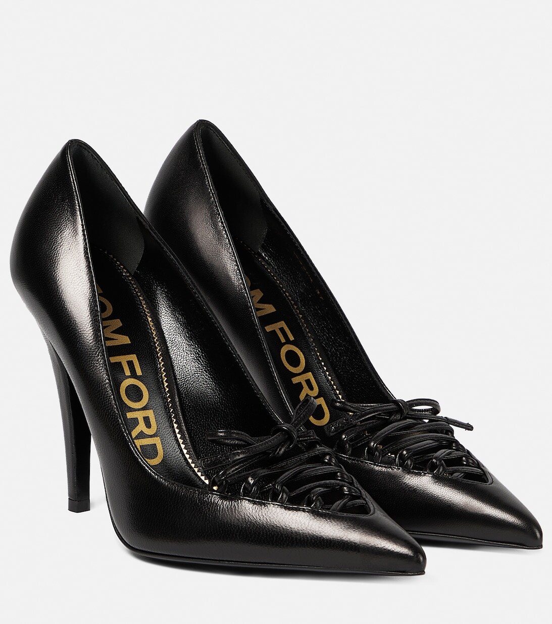 

Корсет 105 кожаные туфли-лодочки Tom Ford, черный
