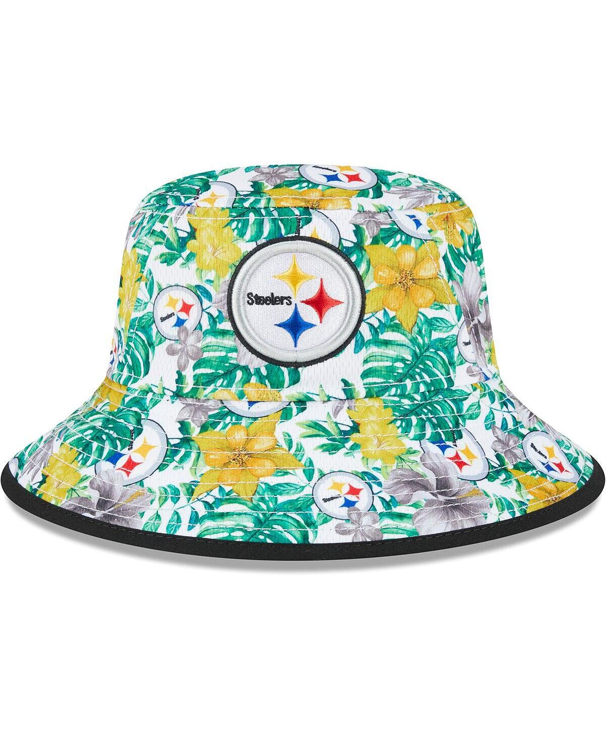 

Мужская белая панама Pittsburgh Steelers Botanical New Era