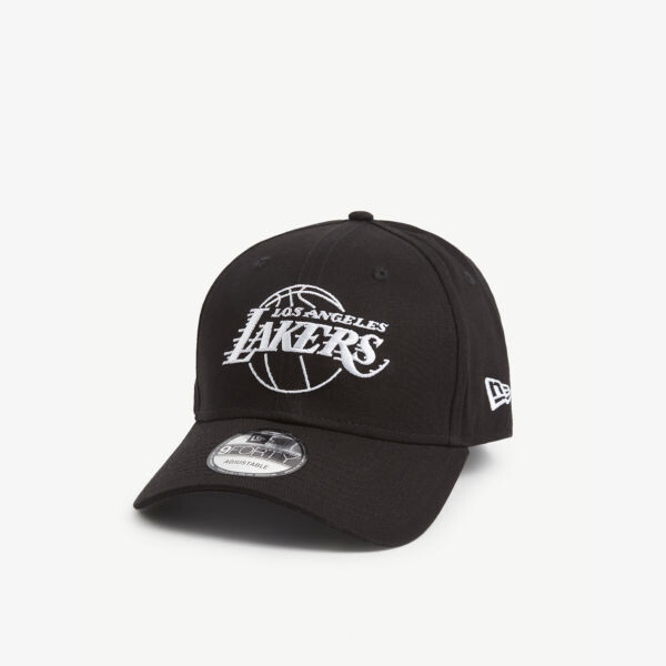 

Хлопковая бейсболка 9FORTY LA Lakers New Era, черный