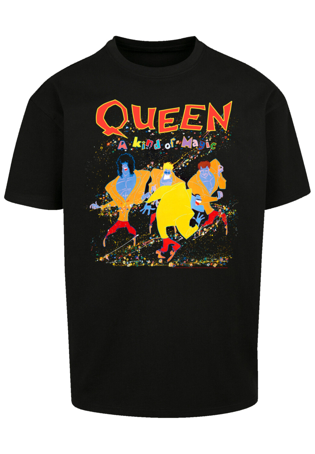 

Футболка F4NT4STIC Queen Rock Band A Kind Of Magic, черный