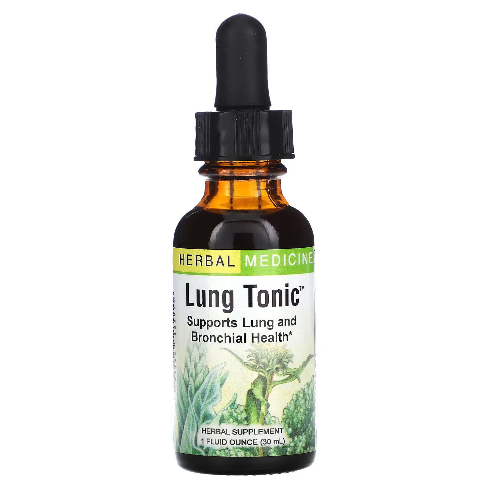 Тоник для поддержки дыхательной системы Herbs Etc Supports Lung and Bronchial Health, 30 мл natural factors здоровье легких бронхов и носа 90 таблеток