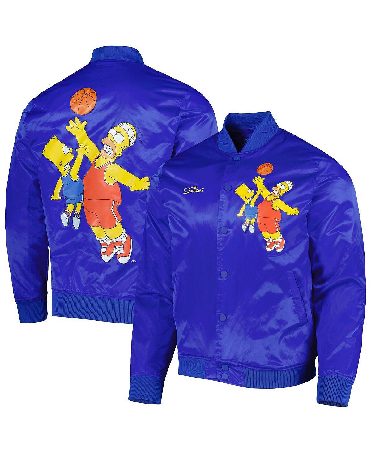 

Мужская атласная куртка на пуговицах Royal The Simpsons Ballers Freeze Max