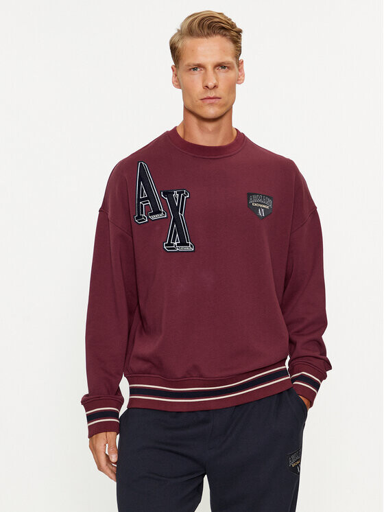 

Толстовка обычного кроя Armani Exchange, красный