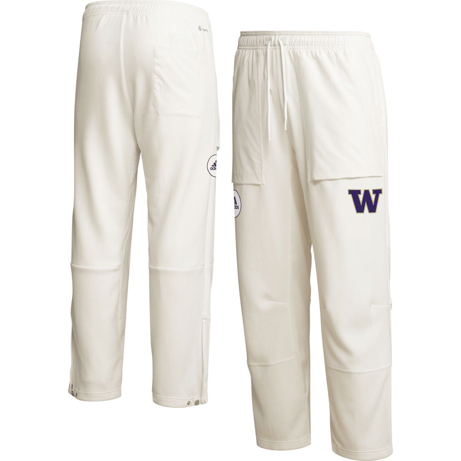 

Мужские кремовые брюки Washington Huskies Zero Dye AEROREADY adidas