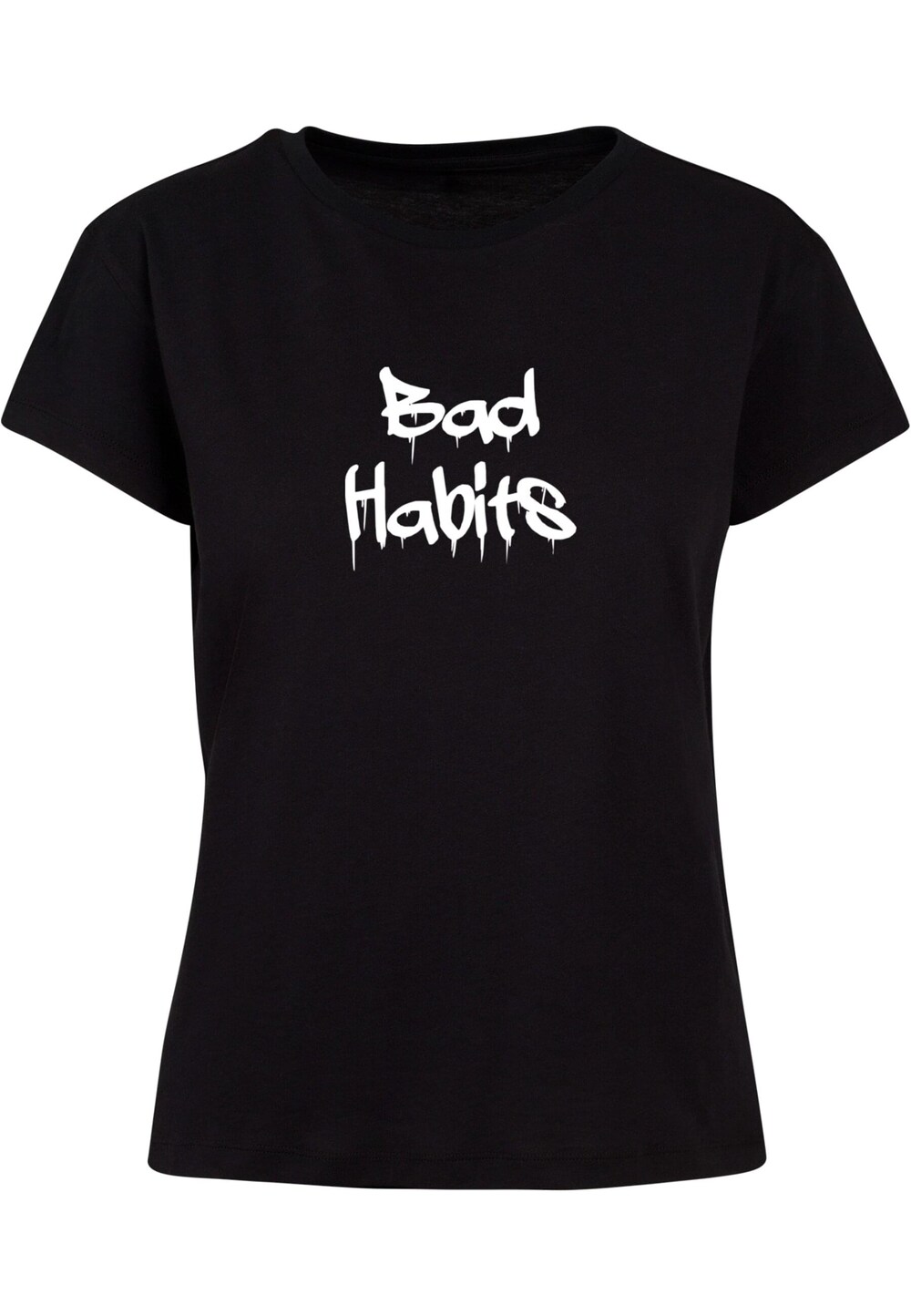 Рубашка Merchcode Bad Habits, черный wood w good habits bad habits
