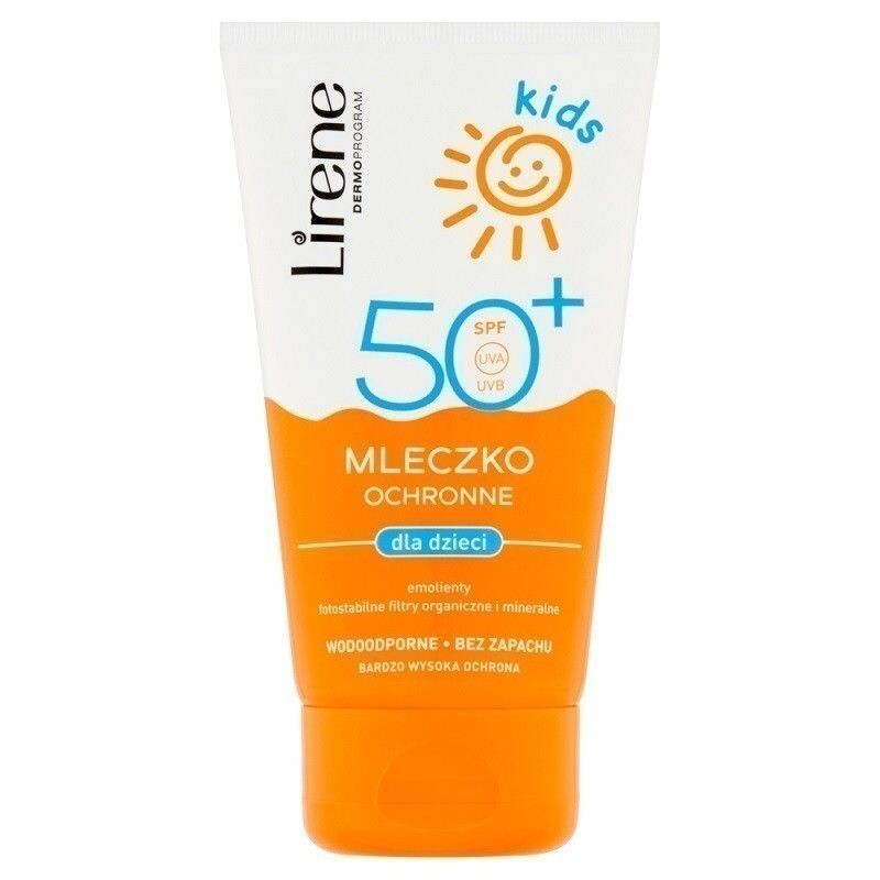 

Lirene Sun Kids SPF50+ защитное молочко для детей, 150 ml