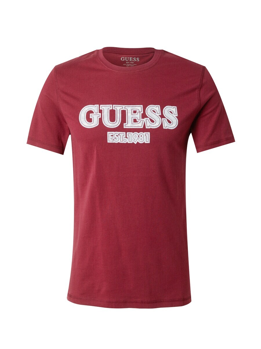 

Футболка GUESS, цвет Wine red