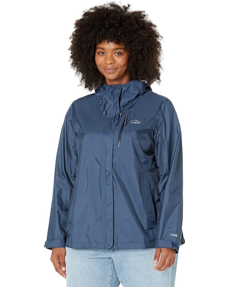 

Куртка L.L.Bean Plus Size Trail Model Rain, нави