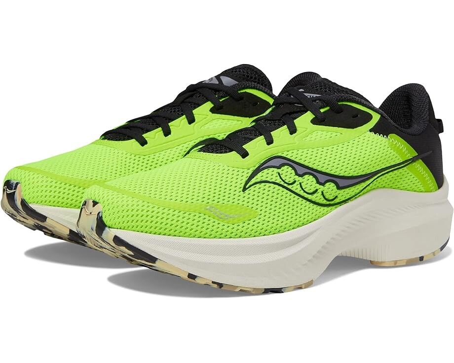 

Кроссовки Saucony Axon 3, цвет Citron/Black