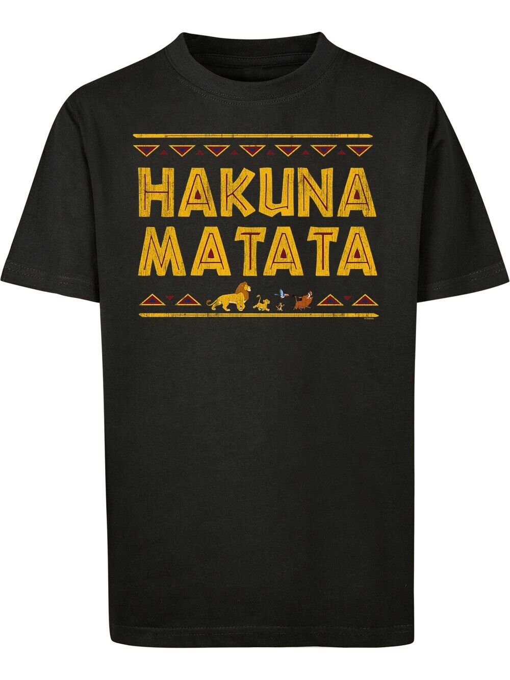 

Футболка F4Nt4Stic Disney König der Löwen Hakuna Matata, черный