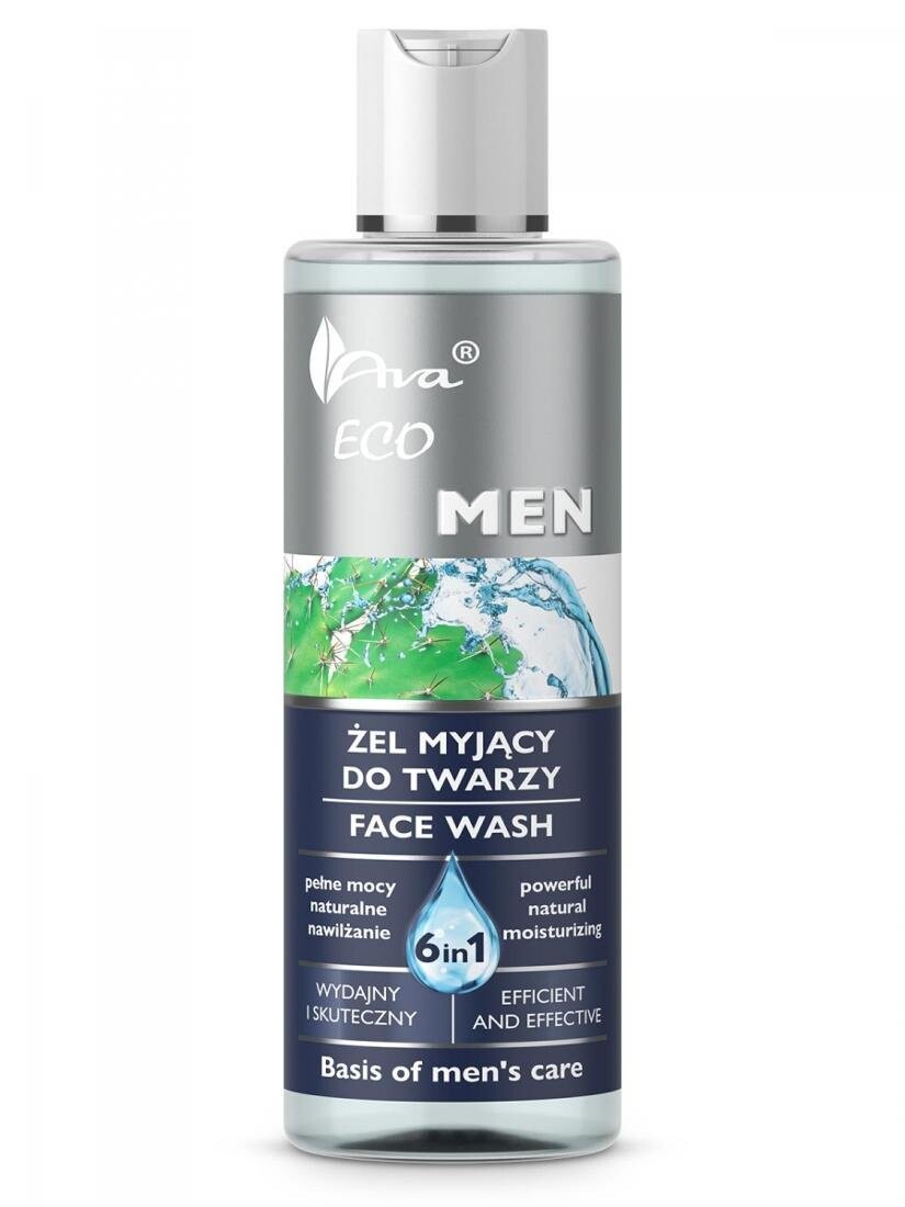 

AVA, Eco Men, гель для очищения лица, 200 мл