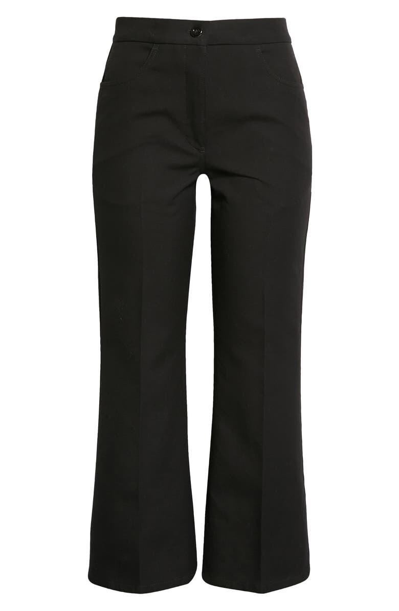 

Укороченные брюки Kick Flare JIL SANDER, черный