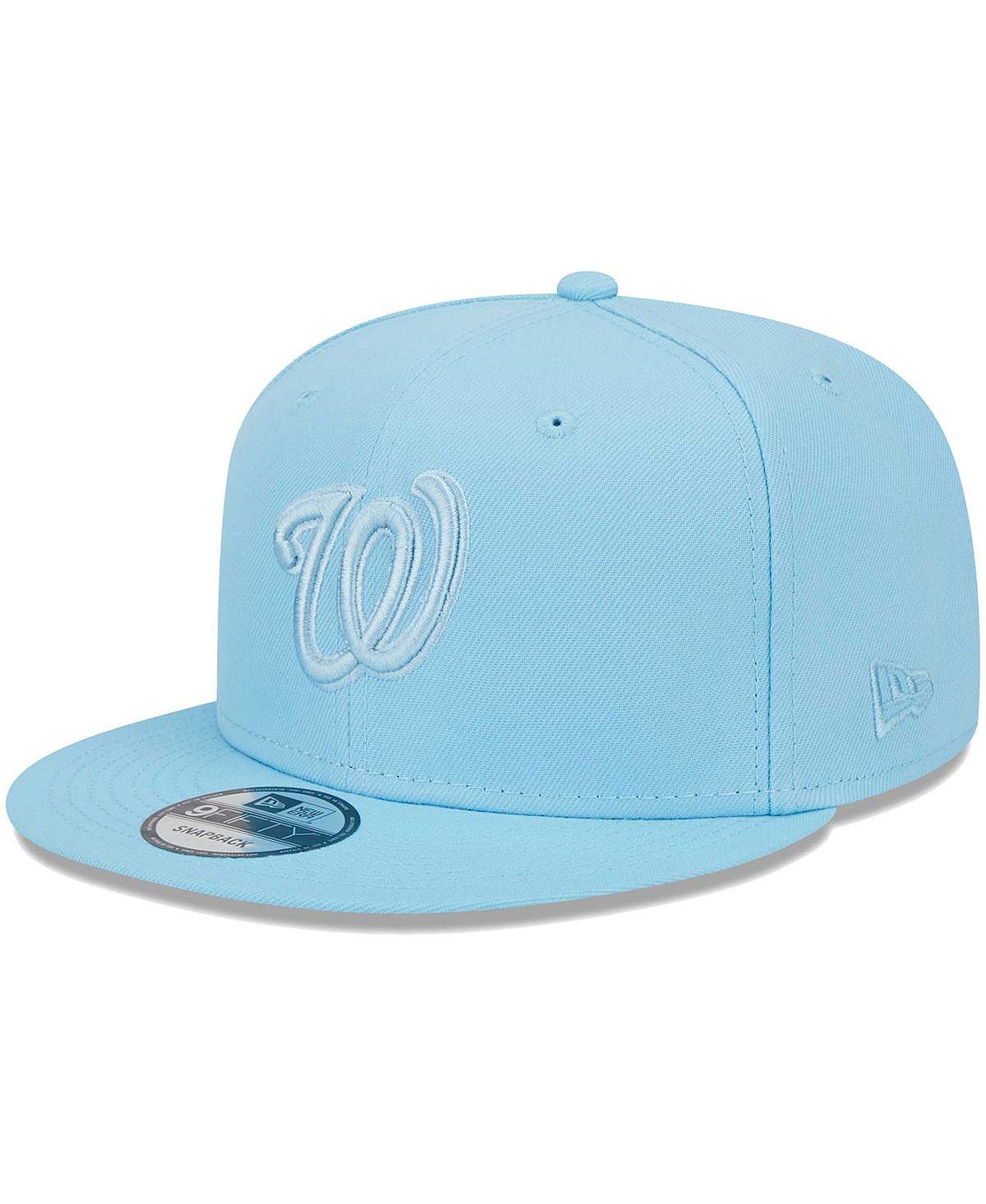 

Мужская голубая бейсболка Washington Nationals Spring Color Basic 9FIFTY Snapback New Era